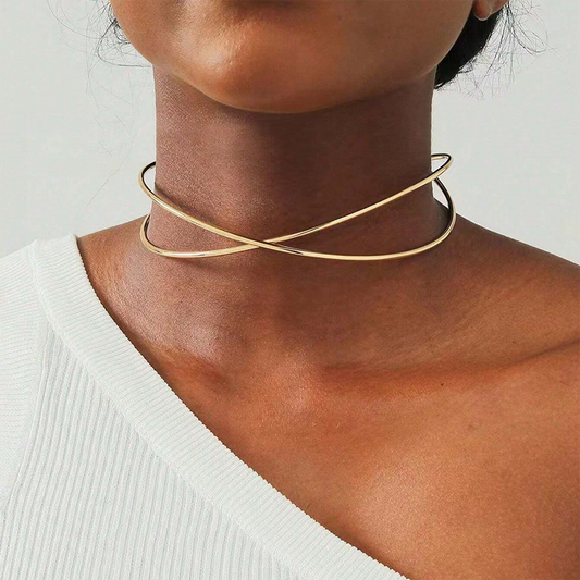 Infinity Choker in Gold