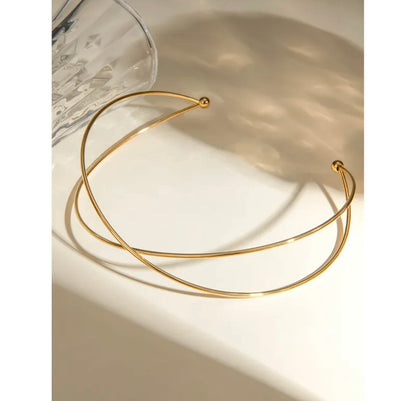 Infinity Choker in Gold