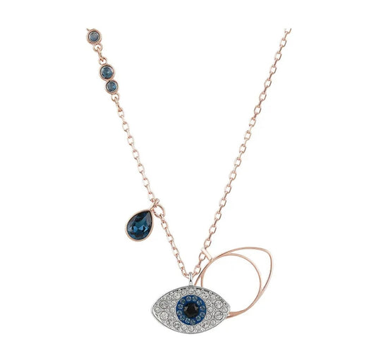 Swarovski Style Evil Eye Neckpiece