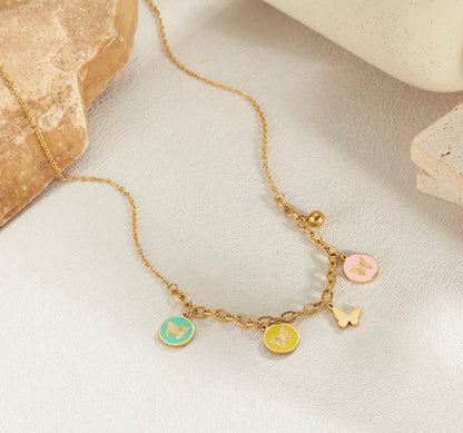 Butterfly Charm Neckpiece